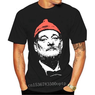 เสื้อยืดแขนสั้น ผ้าฝ้าย พิมพ์ลาย The Bill Murray สีดํา แฟชั่นฤดูร้อน สําหรับผู้ชายS-5XL