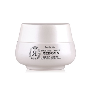 Beauty Buffet Beauty Idol Donkey Milk Reborn Day &amp; Night Cream Mask 50ml.ครีมน้ำนมลา