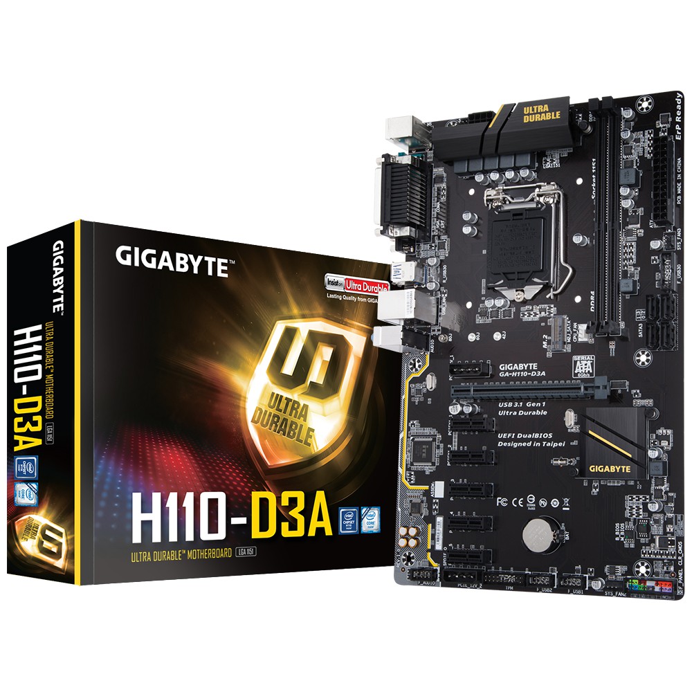 GIGABYTE GA-H110-D3A (ประกันร้าน 7 วัน)