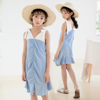 (พร้อมส่ง)  ชุดเด็กโต  เดรสกระโปรง แบบน่ารักผ้าดีมาก