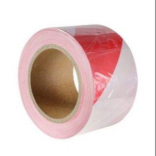 เทปกั้นเขต Marking Tape สีแดง 100 m