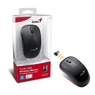 Genius Traveler 6000 Wireless Mouse สามารถใช้กับพื้นกระจกได้