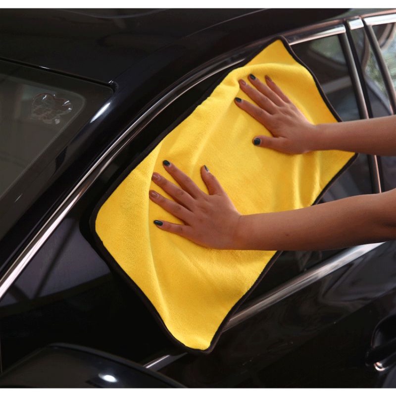 30 ซม. x 60 ซม. Tuala cucci kereta ผ้าขนหนูล้างรถไมโครไฟเบอร์ดูดซับซุปเปอร์ / tuala cucci kereta