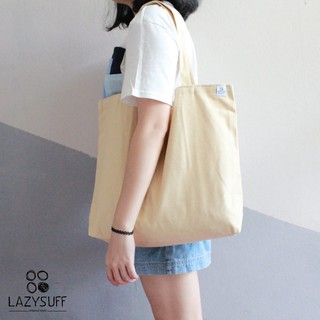 Canvas Bag ( Cream : L ) by Lazysuff