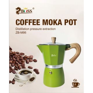 Coffee moka potหม้อต้มกาแฟเอสเพรสโซ่ MOKA POT ZB-M86