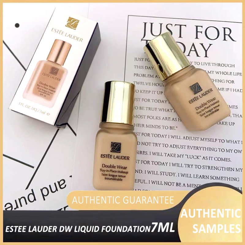 เอสเตลอเดอร์ [ Estee Lauder Double Wear Stay-In-Place Makeup SPF 10 7ml (No Box) ] รองพื้น