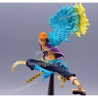 ฟิกเกอร์ One Piece Marco Action Figure Whitebeard สําหรับตกแต่งบ้าน