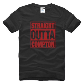 เสื้อยืดแขนสั้น ผ้าฝ้าย พิมพ์ลาย Nwa Outta Compton สไตล์ฮิปฮอป สําหรับผู้ชาย