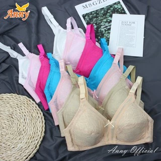 ชุดชั้นใน Anny รุ่นB010_s1 คัพB-C เสื้อใน 3ตะขอ บราไร้โครง ฟองน้ำบางเฉียบ2mm ผ้าด้านข้างเป็นผ้าตะข่ายกว้าง เต็มทรง