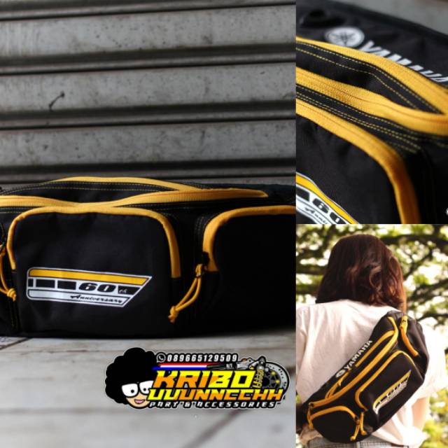กระเป๋าคาดเอวyamaha option.merch
