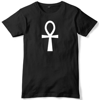 เสื้อยืดผ้าฝ้าย พร้อมส่ง เสื้อยืด พิมพ์ลาย The Ankh Key Of Life สไตล์อียิปต์ หลากสี แฟชั่นฤดูร้อน สําหรับผู้ชาย