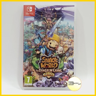 (มือหนึ่ง) The snack world Switch game (EU)