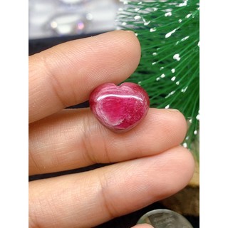 ธนาภรณ์✨GSH00271🌷พลอยทับทิมกุหลาบ 12 กะรัต ลายสวยน่ารัก