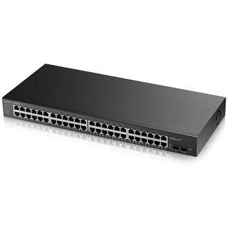 GS1900-48  48-port GbE Smart Managed Switch with 2 GbE SFP ports +