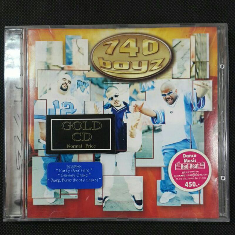 Cd ซีดีเพลง 740 boyz ☆[Gold disc/แผ่นทอง]