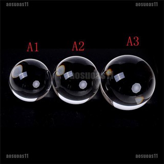 【aosu•OAS】60/70/80mm Contact Juggling Ball Magic Tricks Crystal Ultra Clear Ba