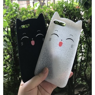 พร้อมส่งในไทย เคสไอโฟน 7Plus,8Plus แมวเหมียว