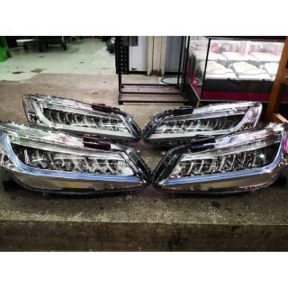 ไฟหน้าHONDA Accord G9  MC LED ทั้งHybirdและธรรมดา(เดย์ไลท์ไม่ขาดแบบโมดิฟาย) ชุด1คู่ (ขวา/ซ้าย)มือ 2