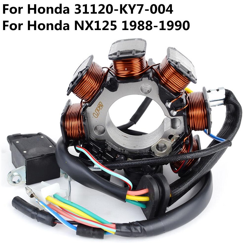 Magneto Engine Generator Stator Coil For Honda NX125 NX 125 1988 1989 1990 Generator Charging 31120-