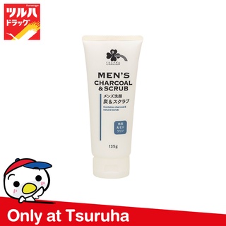 Kurashi-Rhythm MENS CHARCOAL &amp; SCRUB FACIAL FOAM 135 G / คุราชิ-ริธึ่ม เม็นส ชาโคล แอนด์ สคลับ เฟเชียล โฟม 135 ก.