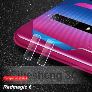 [2 ชิ้น] ฟิล์มสติ๊กเกอร์กันรอยหน้าจอเลนส์กล้องสําหรับ Nubia Redmagic6Pro Redmagic6 Redmagic6Pro