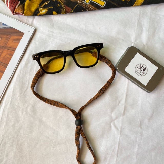 JJ GLASSES รุ่นแว่นวินเทจ+สาย เซ็ตคู่สุดคุ้ม