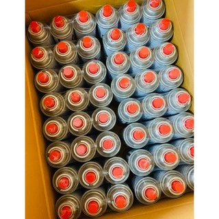 [48 กระป๋อง] BUGA FLAME น้ำหนักรวมกระป๋อง 355 กรัม ฝาแดง แก๊สกระป๋อง แก๊สเตาปิคนิค รบกวนส่ง 1 ชิ้น/ออเดอร์