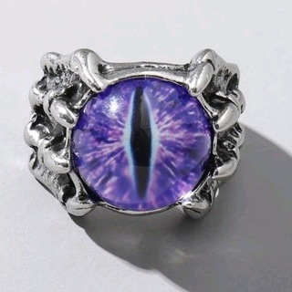 Purple Eyeball in Claw Ring : 👀 แหวนกรงเล็บกำลูกตาสีม่วง 👀