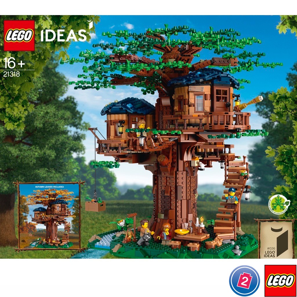 LEGO Exclusives 21318 Tree House (กล่องไม่สวย-Damaged Box)