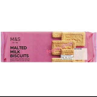 m&amp;s malted milk biscuits 200g.🍪🍪บิสกิตรสนม