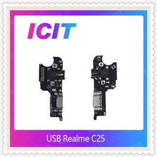 USB Realme C25  อะไหล่สายแพรตูดชาร์จ แพรก้นชาร์จ Charging Connector Port Flex Cable（ได้1ชิ้นค่ะ) ICIT-Displa