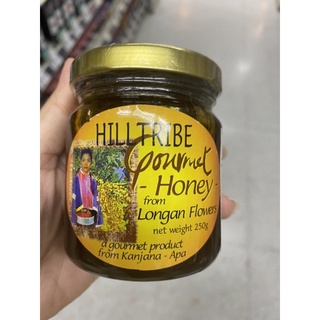 น้ำผึ้ง ลำไย ตรา ฮิลล์ไทรบโกร์เม่ 250 G. Honey From Longan Flowers ( Hill Tribe )