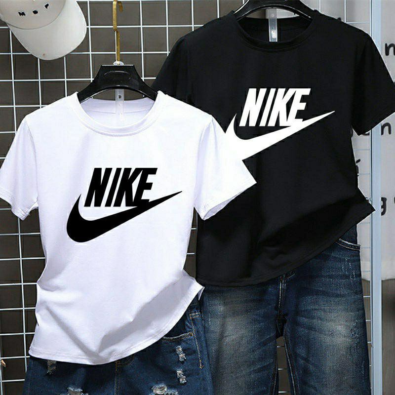 Nikeเสื้อยืดคอกลม เสื้อยอดฮิตลาย เสื้อแขนสั้น  HSQ-NIKE