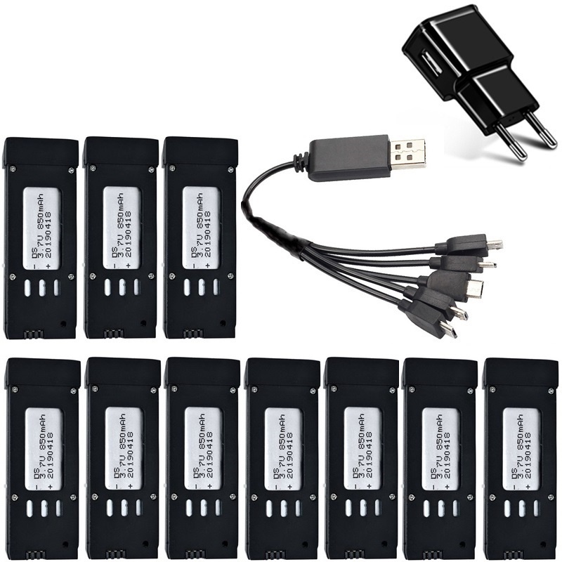 Upgraded 3.7V 1800mAh Lipo Battery For E58 S168 JY019 RC Quadcopter Spare Parts 3.7v Drones Battery