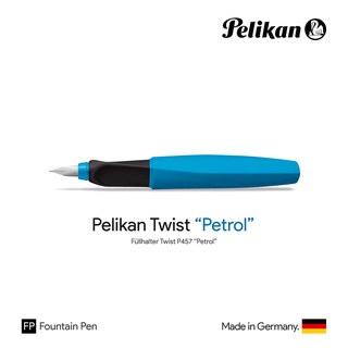 Pelikan Twist "Petrol" School Fountain Pen - ปากกาหมึกซึมพีลิแกน ทวิสต์