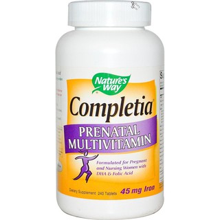 Natures Way, Completia Prenatal Multivitamin, 240 Tablets