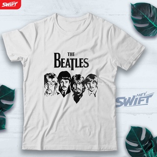 [COD]เสื้อยืด พิมพ์ลาย DISTRO THE BEATLESS-5XL