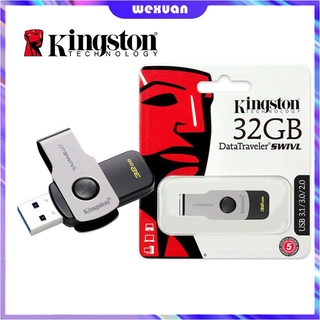 แฟลชไดรฟ์ Kingston Usb 16 Gb 32 Gb 64 Gb 128 Gb ข้อมูลการเดินทาง Swivl