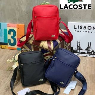 Lacoste  Flat Crossover Bag จากแบรนด์ดัง LACOSTE