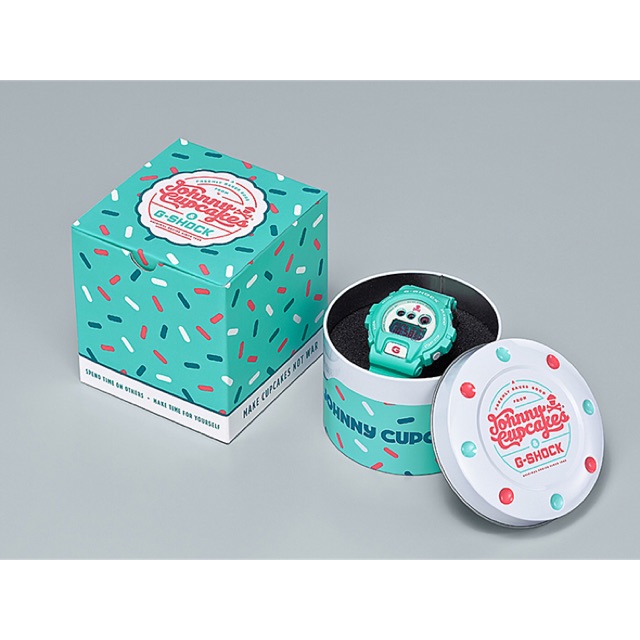 *แท้ มือ2* ﻿﻿﻿﻿﻿﻿﻿﻿﻿﻿﻿﻿﻿Casio G-Shock นาฬิกาข้อมือรุ่น GD-X6900JC-3 X JOHNNY CUPCAKES LIMITED EDITIO