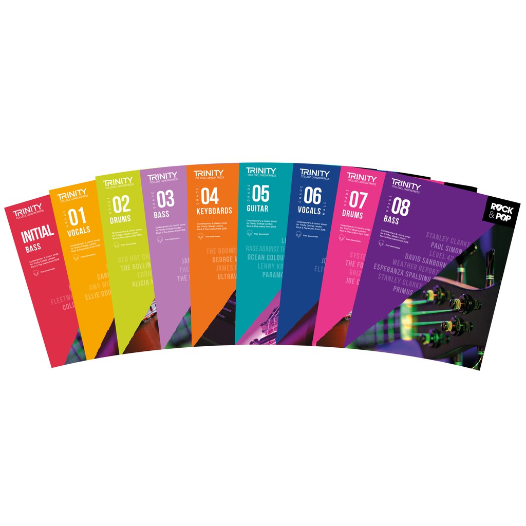 Trinity Rock & Pop 2018 Bass Initial-Grade 8