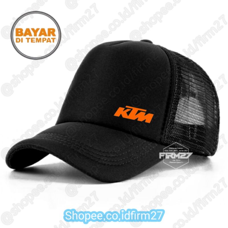 Ktm Racing Trucker Hat - KTM Racing Simple Logo Trucker Hat