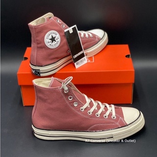 🚩  Chuck Taylor All Star 70s High สีชมพูเข้มหุ้มข้อ สินค้าพร้อมกล่อง มีเก็บปลายทาง