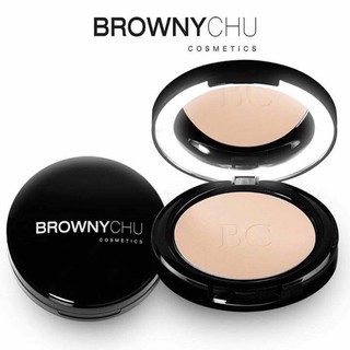 🔥ค่าส่งถูก ของแท้ ส่งเร็ว🔥 Brownychu Ring Powder Perfection Collagen SPF 20 PA+++ บราวนี่ชู แป้งตลับ มีไฟ LED แป้งมีไฟ