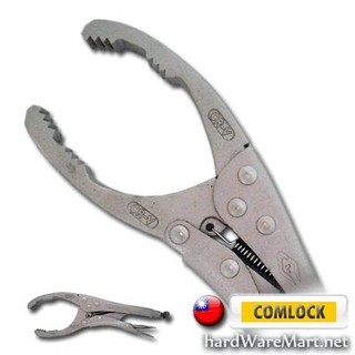 คีมล็อคถอดไส้กรอง 9" COMLOCK CL-326 oil filter pliers