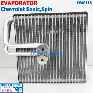 คอยล์เย็น เชฟโรเลต โซนิค , สปิน EVA0118  Evaporator for Chevrolet Sonic , Spin  รังผึ้งแอร์  ตู้แอร์ อะไหล่ แอร์ รถยนต์