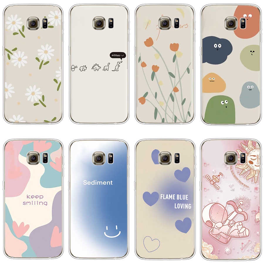 Samsung Galaxy S6 Edge Plus เคส TPU นิ่ม ซิลิโคน ป้องกัน เคสโทรศัพท์