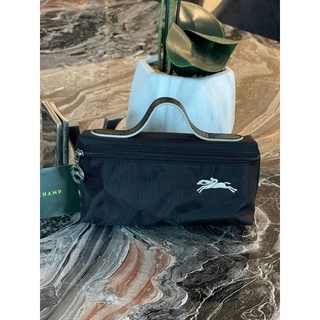 @990.-🔥🔥NEW CALLECTION 7 % +📍(ส่งฟรี EMS)+📍(แถมพวงกุญแจ)🔥🔥💯Longcamp  Le Pliage Club Handle Pouch