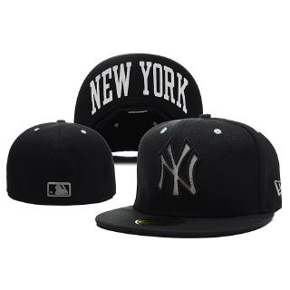 New York Ny Yankees หมวกแก็ปสําหรับผู้ชายผู้หญิง 59 Fifty