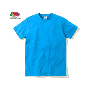 Fruit of The Loom® Classic Blue เสื้อยืดแขนสั้น - ฟ้าเข้ม